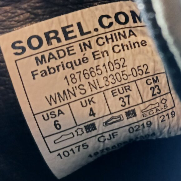 Sorel Women's Blake Boot Size 6 - Picture 10 of 11